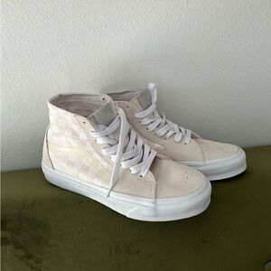 Crystal Sidestripe Sk8-Hi Tapered Vans